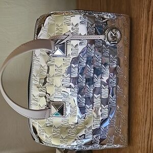 Silver satchel